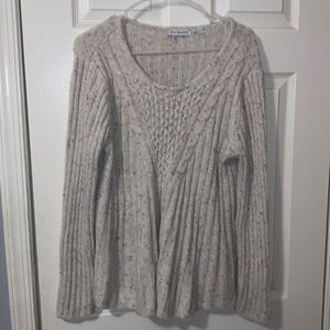 Kim Rogers oatmeal sweater